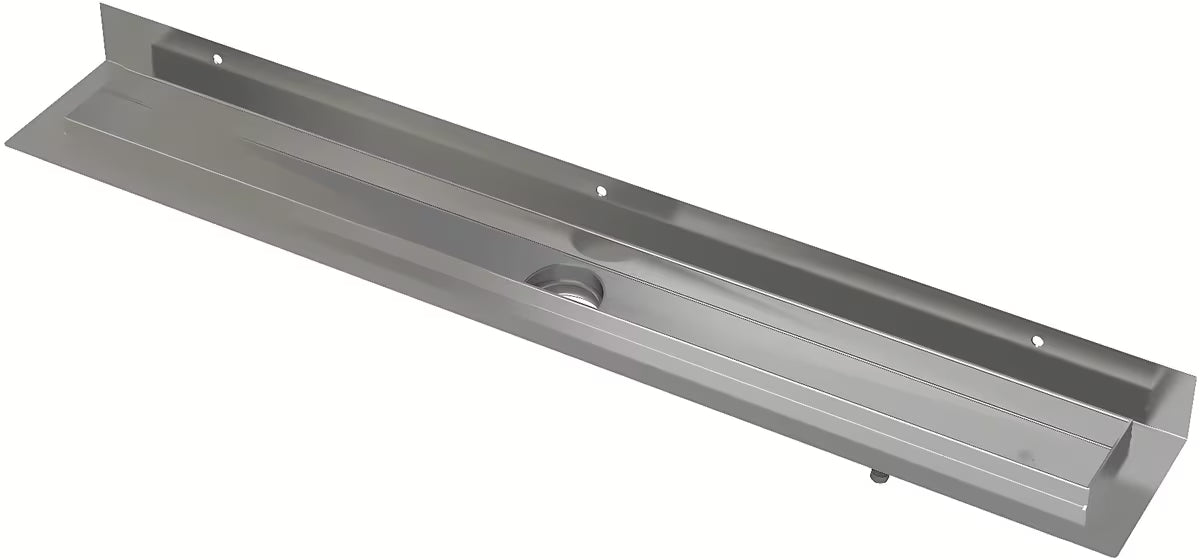Nehrđajući tuš kanalica Alca APZ23 u duljini 85 cm pro za podnu ugradnju u tuš-kabini.