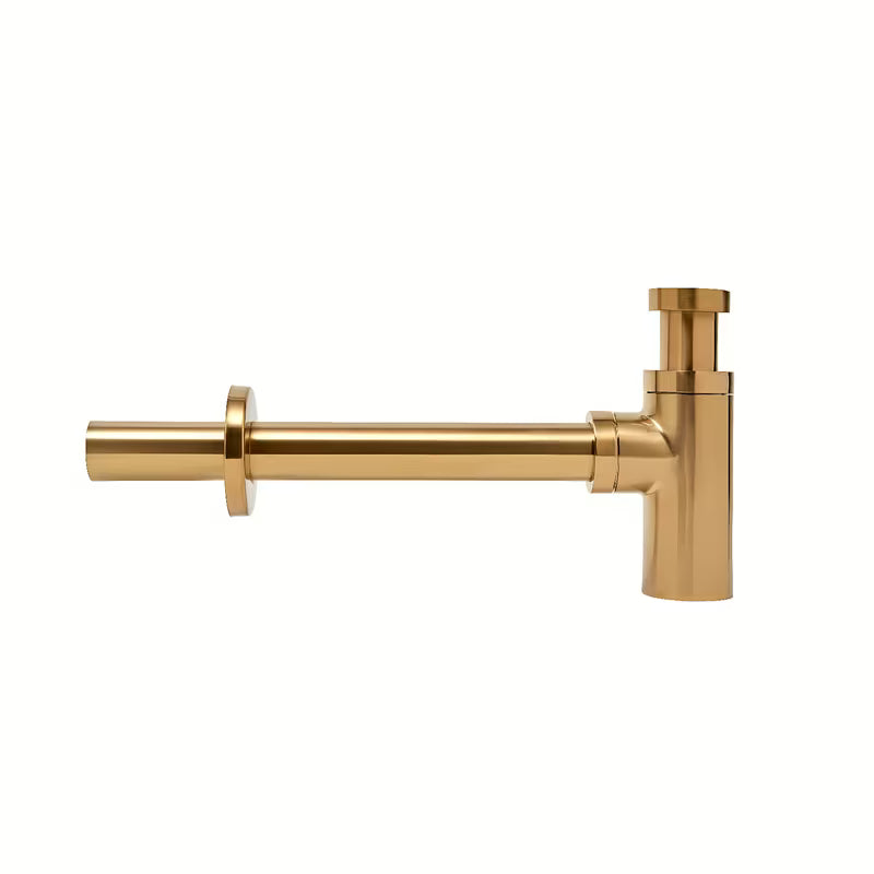 Alca Individual sifon za umivaonik DN32 u mat zlatnoj izvedbi pro umivaonik