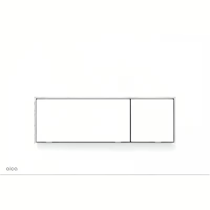 Bijele tipka za aktiviranje Alca pro predzidni instalacijski sustavi i WC školjke vodokotlići pro za ugradnju u zid