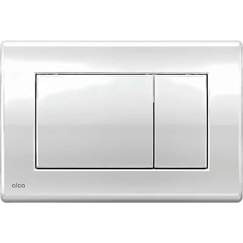 Tipka za Aktiviranje Alca Chrome u sjajnoj krom izvedbi pro instalacijski sustavi i WC školjke vodokotlići pro za ugradnju u zid.