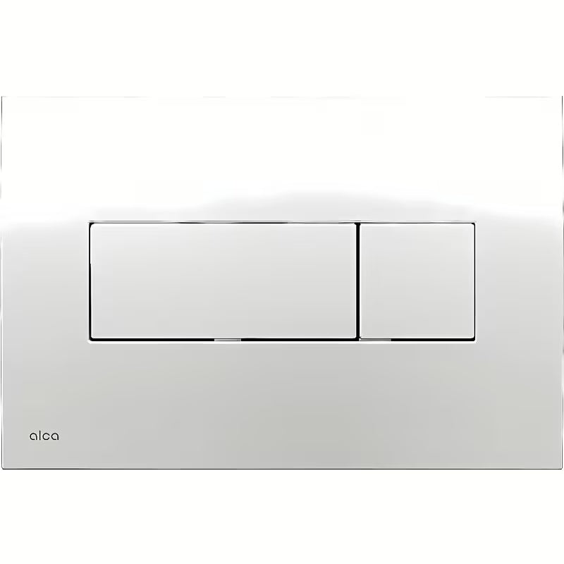 Tipka za Aktiviranje Alca Chrome u sjajnoj krom izvedbi pro instalacijski sustavi i WC školjke vodokotlići pro za ugradnju u zid.