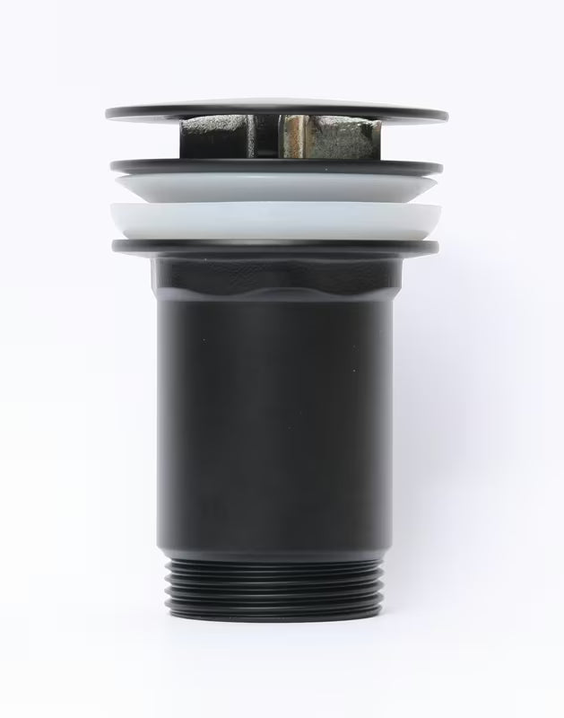 Crna mat sifonska garnitura za umivaonik odvod Alca pro umivaonici bez preljeva sa sitom za nečistoće