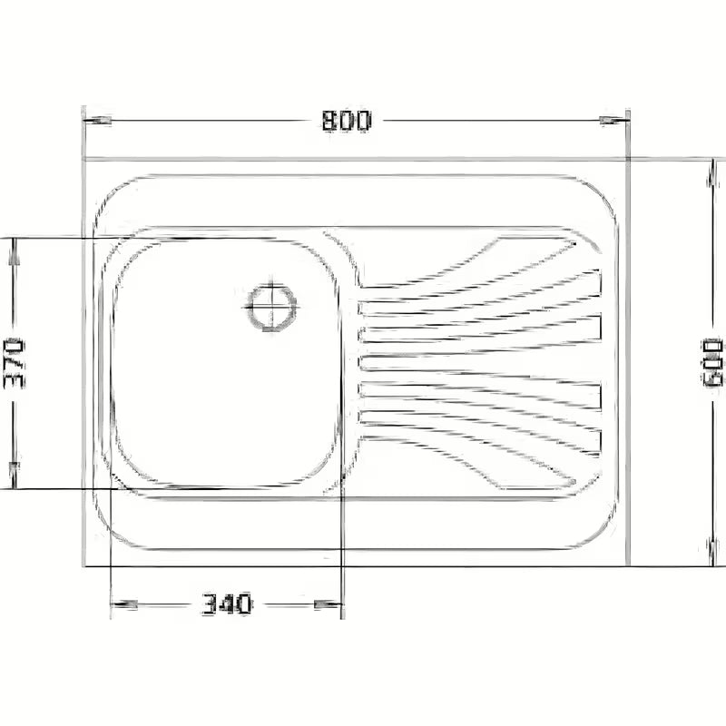 Nehrđajući nadgradni sudoper Alveus Classic 30 X Natur s drvenim okvirom i kadom lijevo