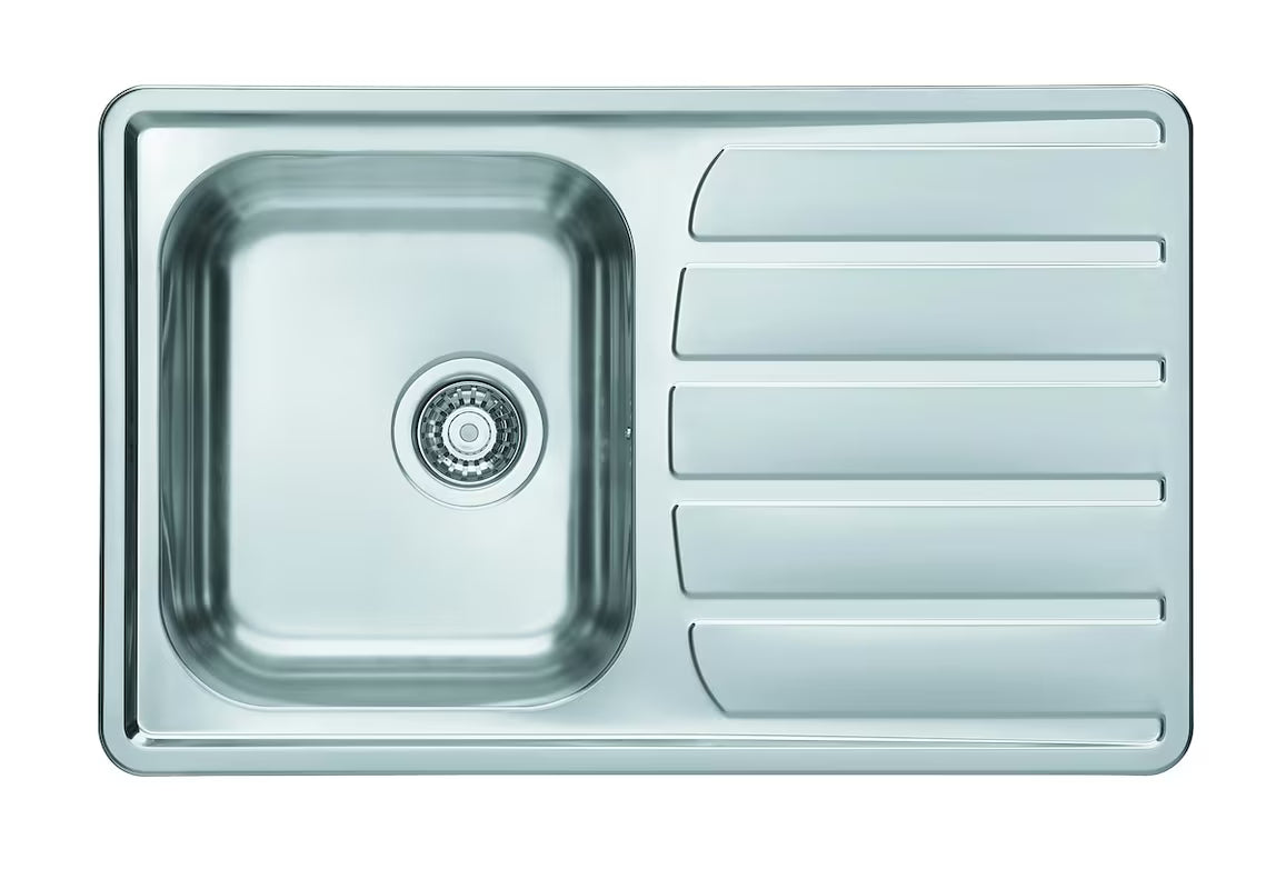 Inox ugradbeni sudoper Alveus Zoom 20 s ocjeđivačem u izvedbi SAT