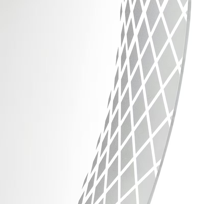 Okruglo LED ogledalo Amirro 80 cm s osvjetljenjem po obodu pro modernu kupaonicu