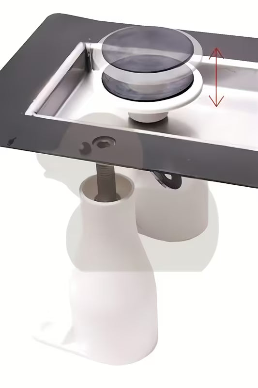 Nehrđajući tuš kanalica Anima 80 cm u sjajnoj kromiranoj izvedbi pro moderni tuš kabina.