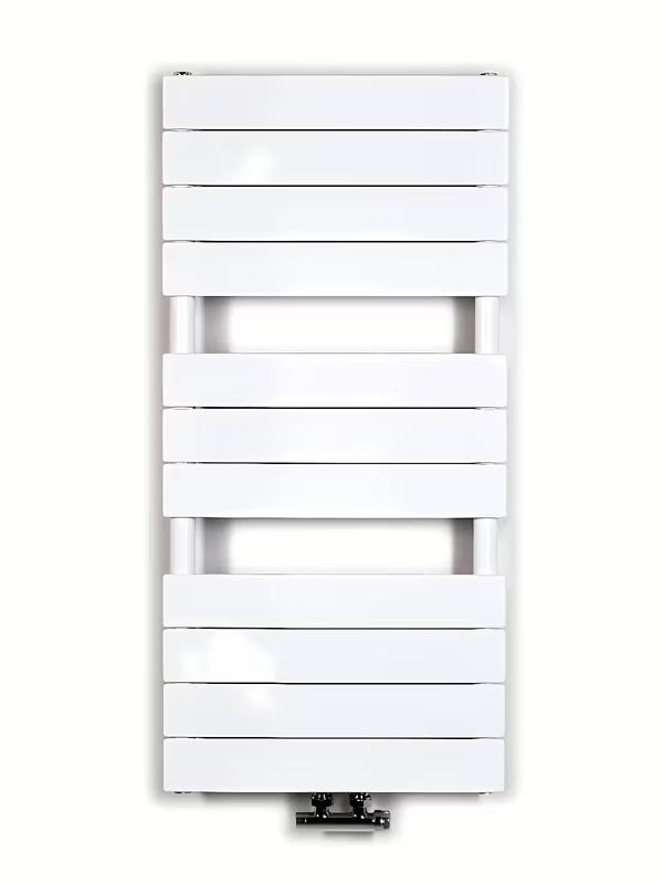 Bijeli kombinirani radijator Anima Viktor 93x45 cm prikladan pro za grijanje i sušenje ručnika