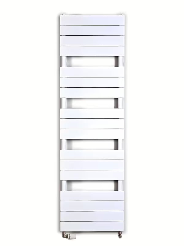 Bijeli kombinirani radijator Anima Viktor 45x151 cm prikladan pro za grijanje i sušenje ručnika.