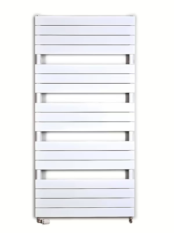 Bijeli kombinirani radijator Anima Viktor 75x151 cm prikladan pro za grijanje i sušenje ručnika.