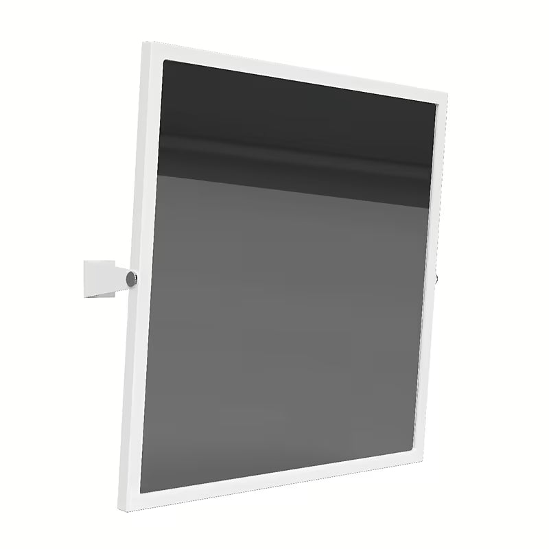 Bijelo preklopno zidno ogledalo Bemeta Help program 60x60 cm s metalnom konstrukcijom