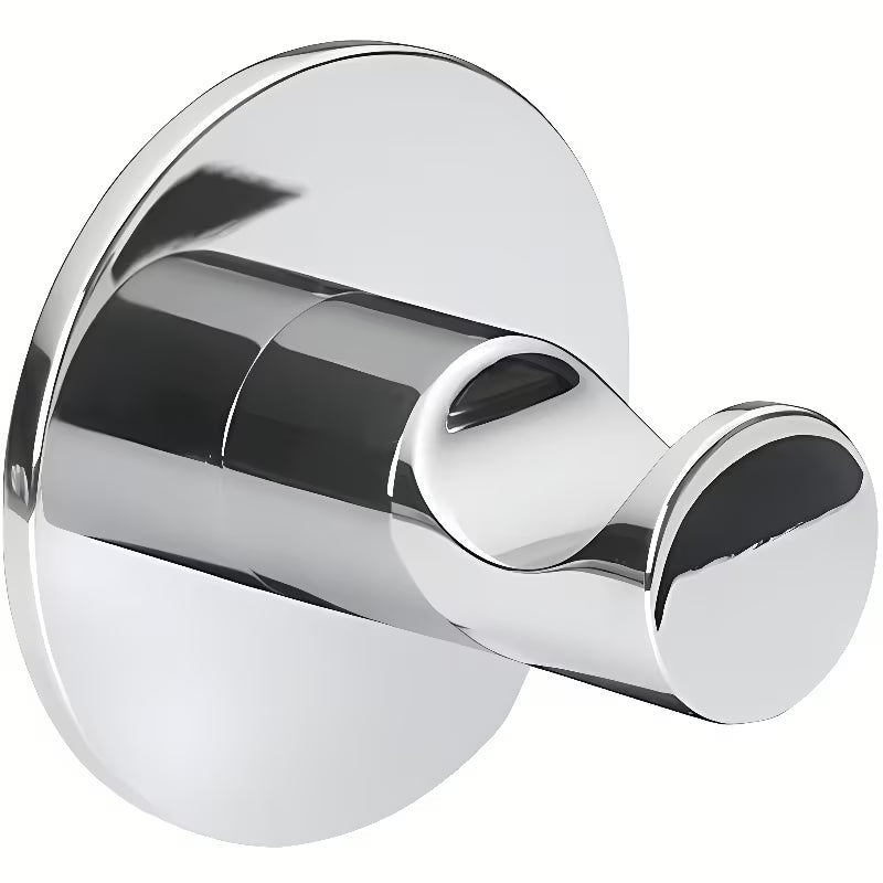 Kromirani kukica Bemeta Omega minimalističkog dizajna pro za vješanje ručnika i ogrtača.