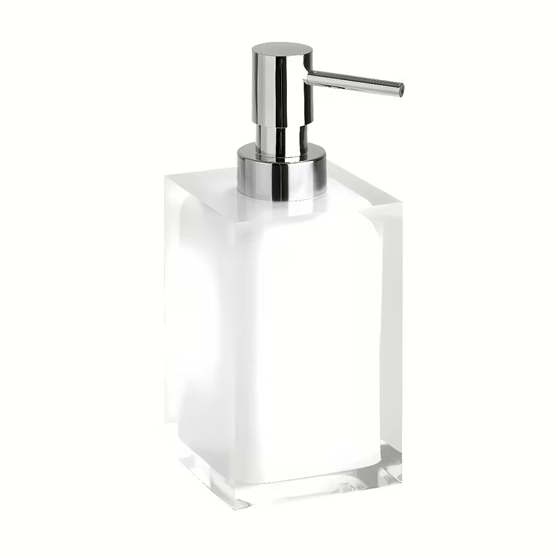 Bijeli dozator sapuna Bemeta Vista kao praktičan dodatak kupaonici