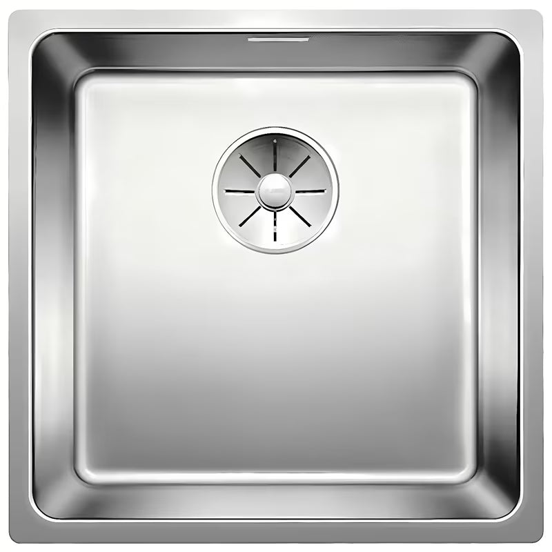 Kuhinjski inox jednostruki sudoper Blanco Andano pro donja montaža ispod ploče u izvedbi svilenog sjaja