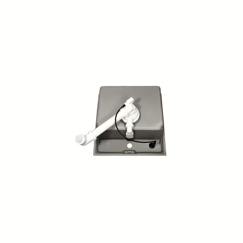 Granitni kuhinjski jednostruki sudoper Blanco Dalago 5 u crnoj izvedbi pro za gornju montažu na radnu ploču.