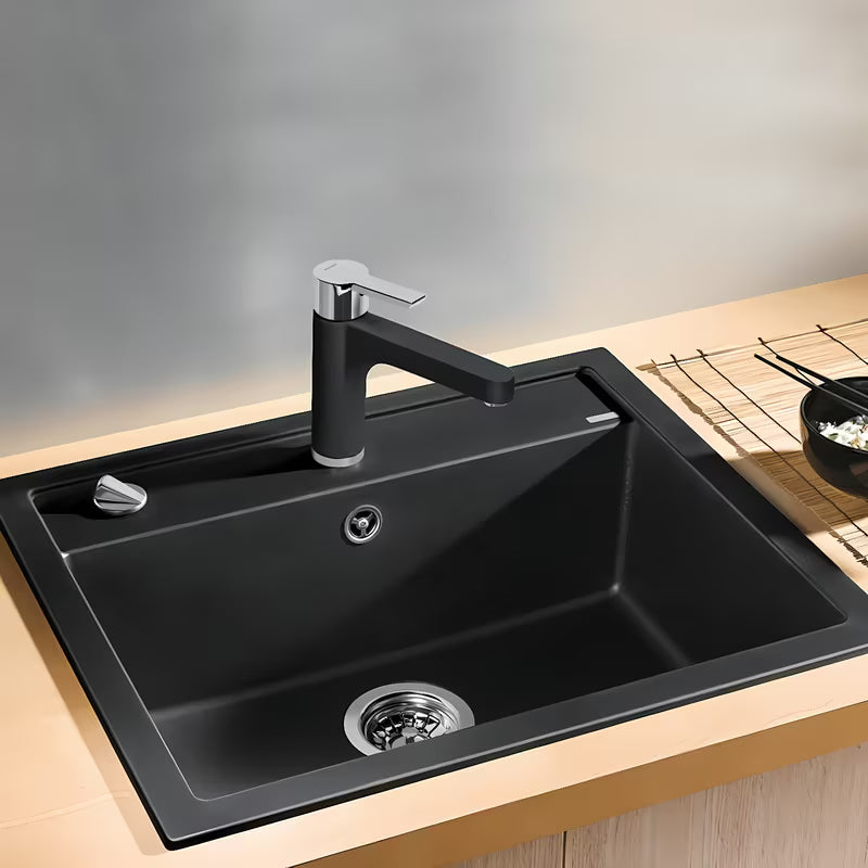 Granitni sudoper Blanco Dalago 6 u antracit boji pro za ugradnju odozgo na radnu ploču.