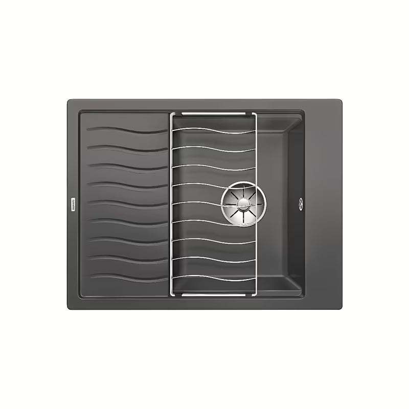 Blanco Elon45 S kuhinjski granitni sudoper s ocjeđivačem u boji rock siva