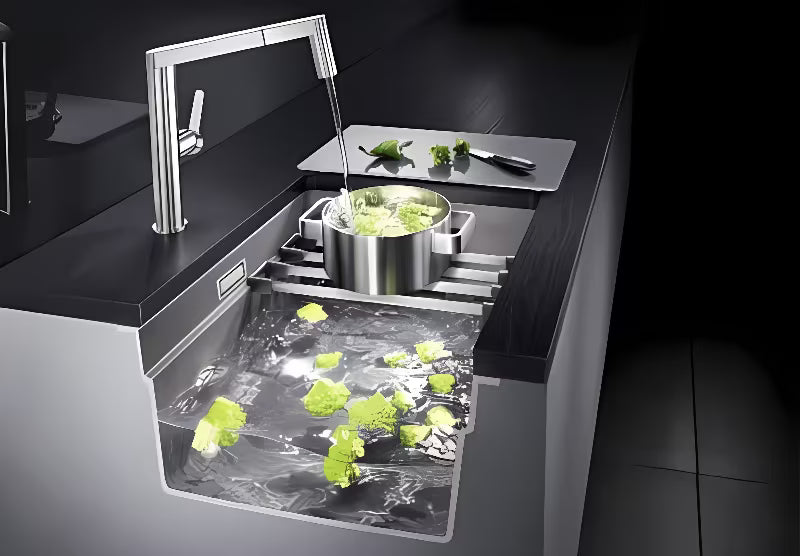 Granitni sudoper Blanco Etagon 500 U pro donja montaža, bijela soft