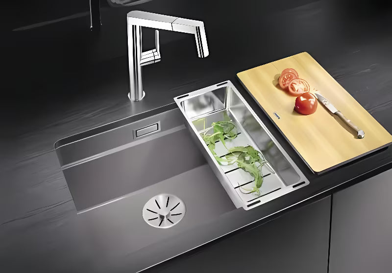 Granitni sudoper Blanco Etagon 500 U pro donja montaža, bijela soft