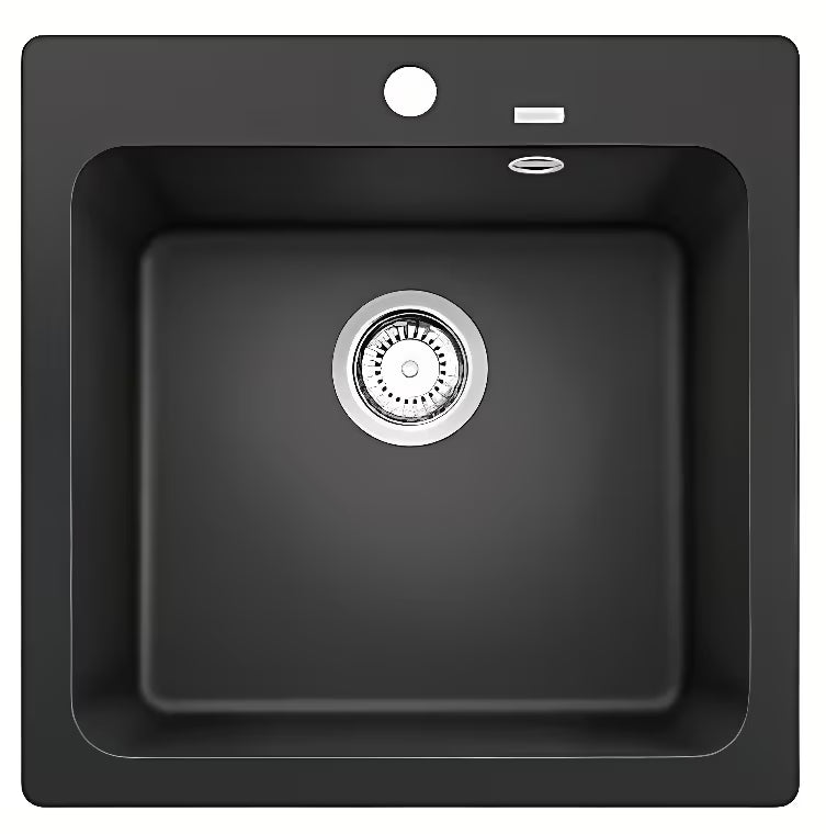 Blanco Naya 5 kuhinjski jednostruki sudoper od Silgranita u antracit boji pro za montažu na radnu ploču.