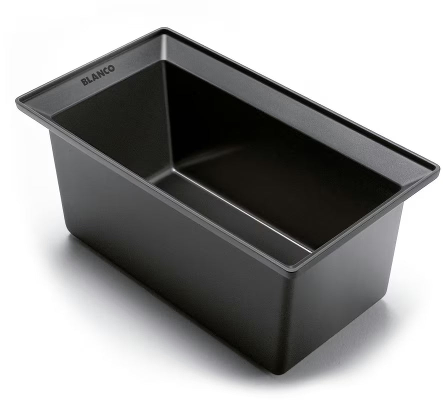 Crni granitni sudoper Blanco 100 x 51 cm s ocjedom, koritom i desnom orijentacijom