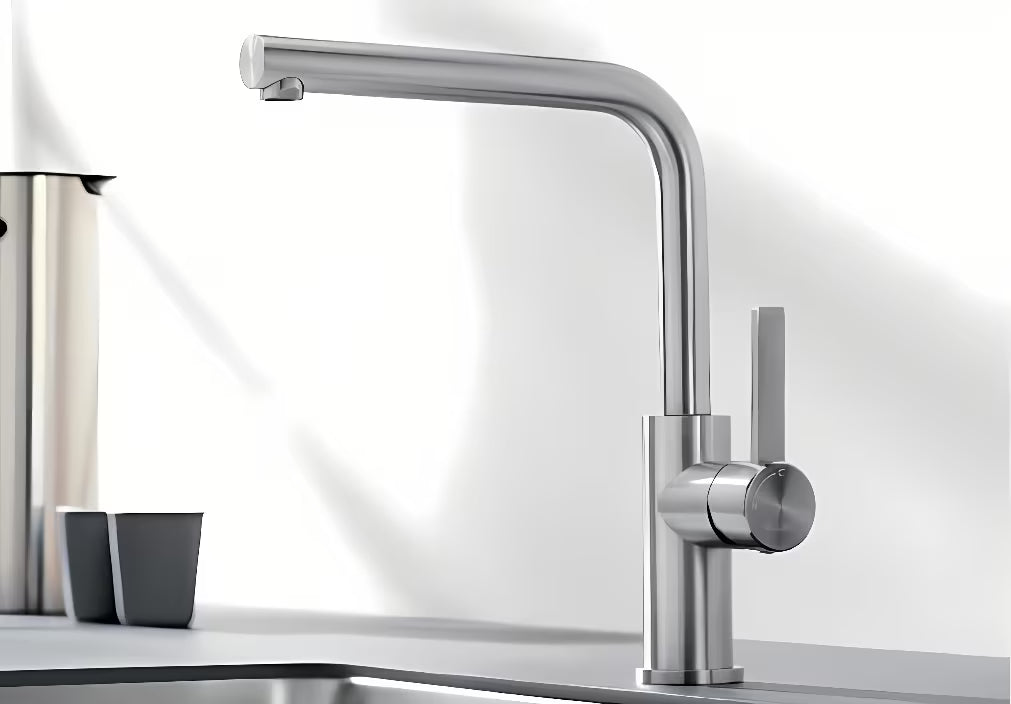 Miješalica za Sudoper Blanco Lanora od brušenog nehrđajućeg čelika s mat završnom obradom