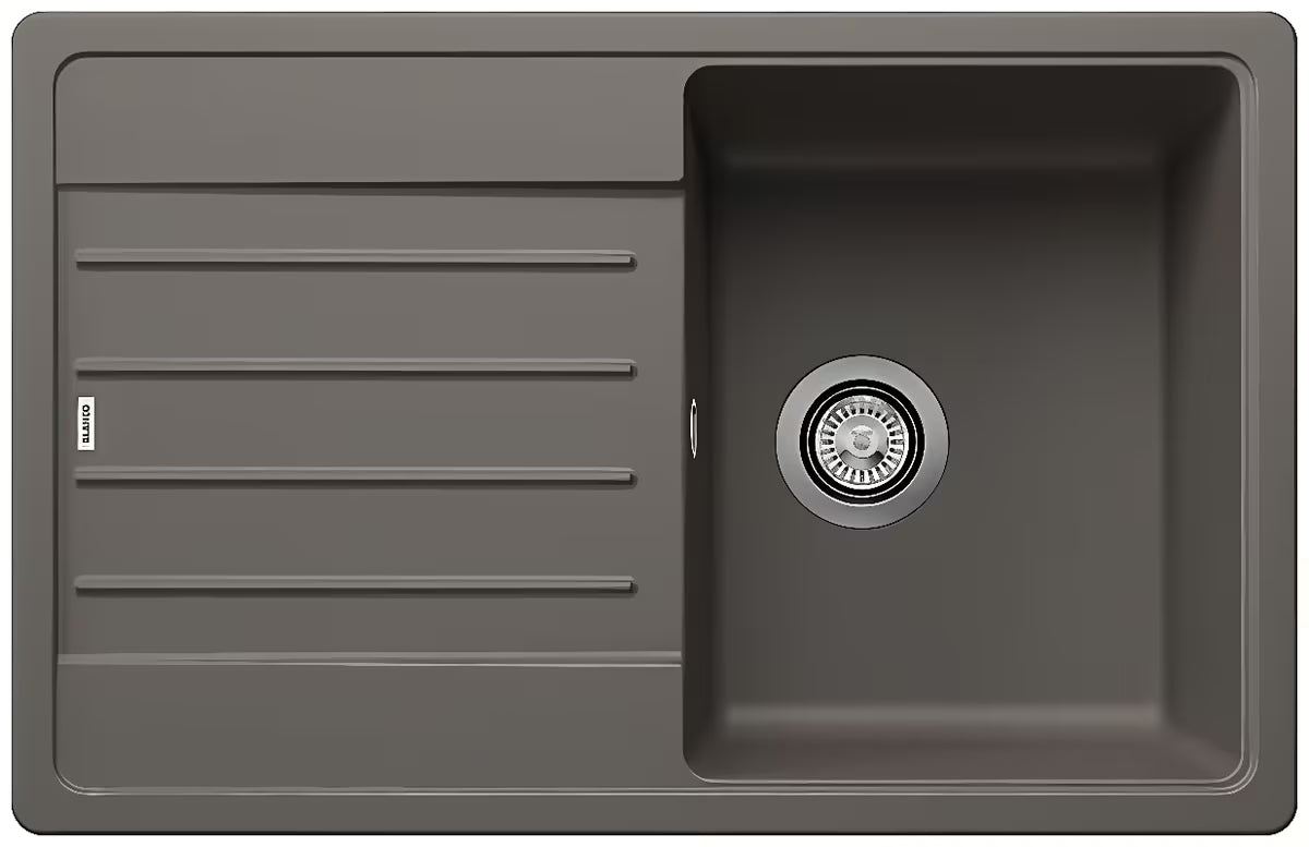 Granitni sudoper Blanco Legra 45 S ocjeđivačem u boji vulkanski siva