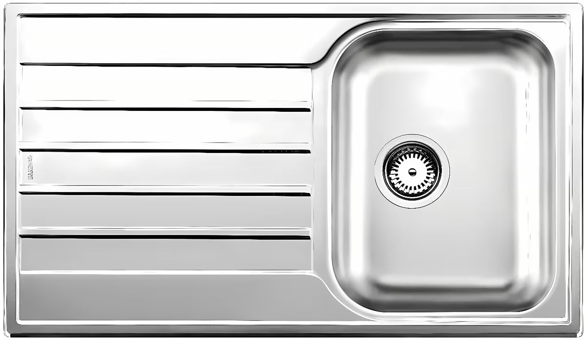 Inox sudoper Blanco Livit 45 S Salto s ocjeđivačem s brušenom završnom obradom