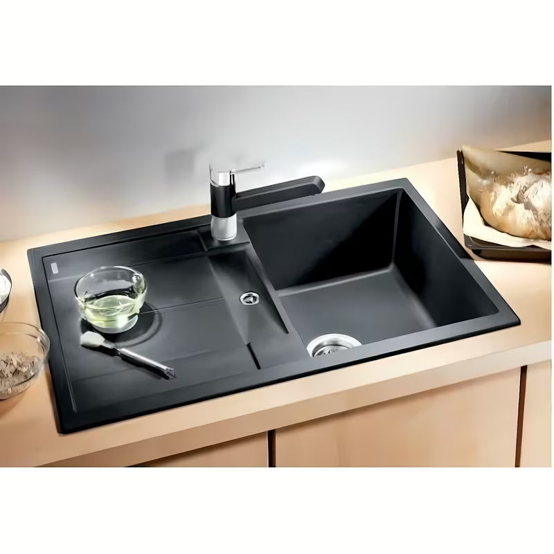 Blanco Metra 45 S granitni sudoper s ocjeđivačem, antracit, ugradnja odozgo