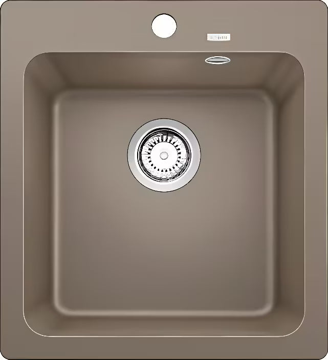 Granitni kuhinjski jednostruki sudoper Blanco Naya 45 na radnu ploču u boji tartufo