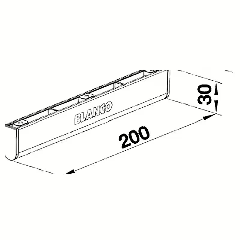 Nožno otvaranje pro sustavi kanti za otpad Blanco Select pro praktično otvaranje kante