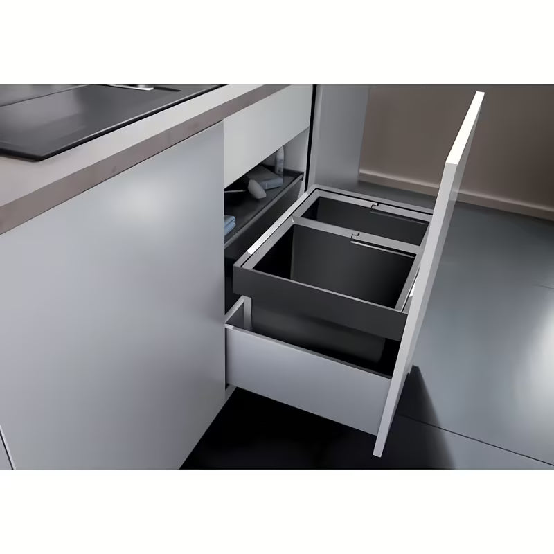 Kanta za Otpad sorter Blanco Flexon II modernog dizajna pro za kuhinjski ormarić od 45 cm.