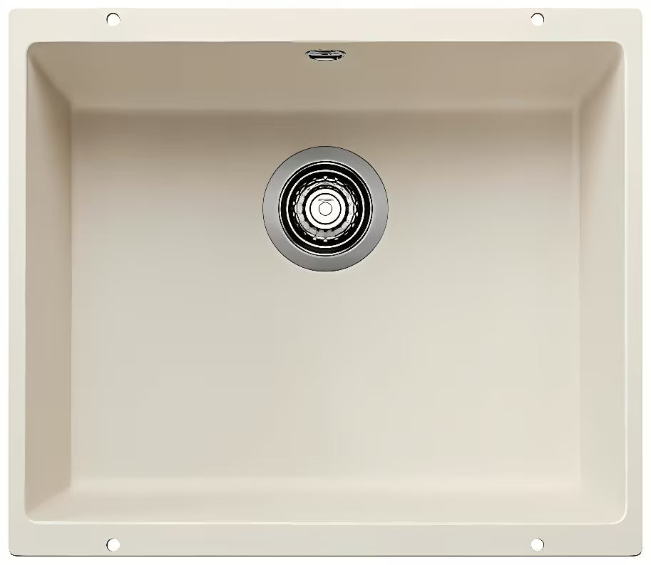 Granitni kuhinjski jednostruki sudoper Blanco Rotan 500 U pro donja montaža u boji bijela soft