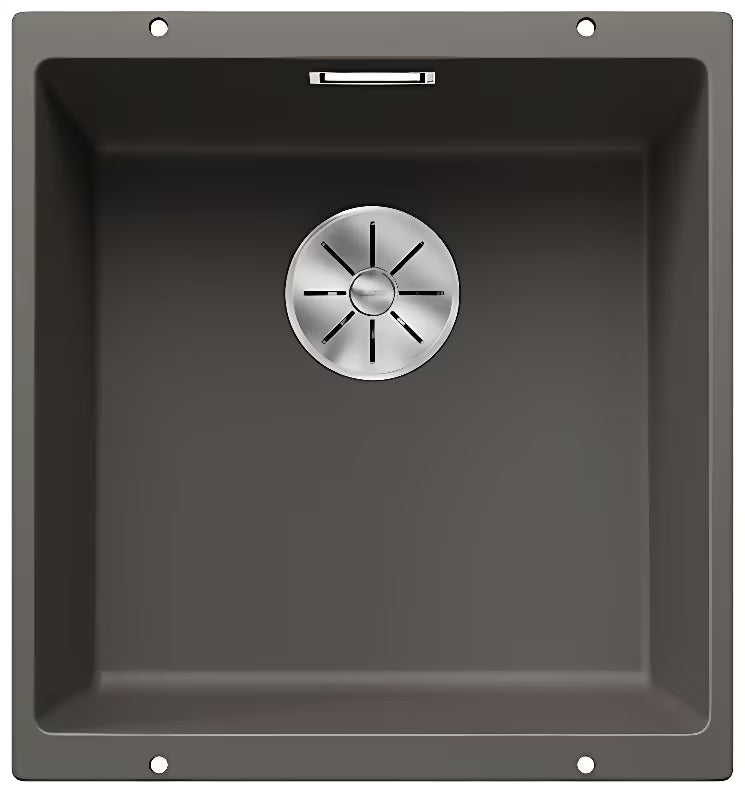 Blanco Subline 400 U granitni sudoper ispod radne ploče u boji vulkansko siva