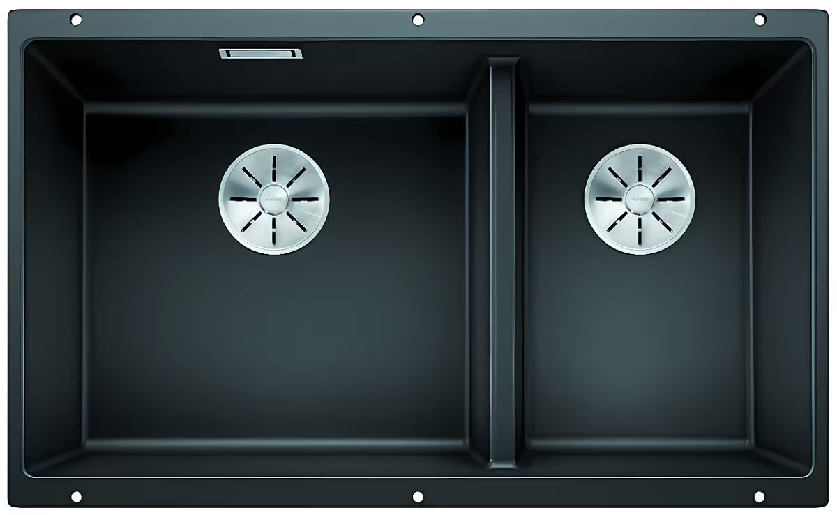 Blanco Subline 430/270 U granitni dvostruki sudoper pro donja montaža, antracit