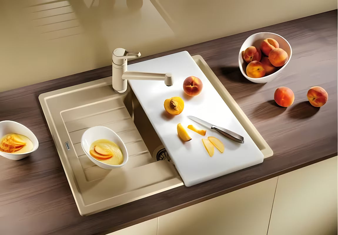 Blanco Zia 40 S granitni sudoper s ocjednom plohom u boji antracit pro za ugradnju odozgo