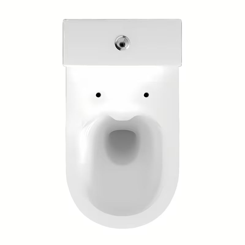 Cersanit Crea stojeća WC školjka kombi bez sustava za ispiranje s wc daskom soft Close u bijeloj boji