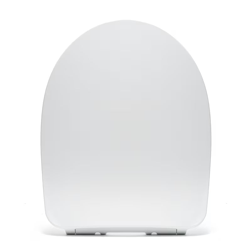 Bijeli viseća WC školjka Cersanit Dormo s bezrubnim izvedbom i daskom soft Close