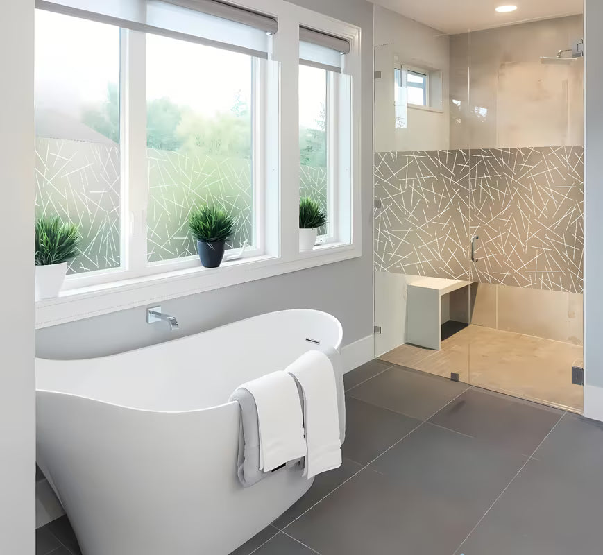 Prozirna statička folija d-c-fix Mikado za tuš kabina