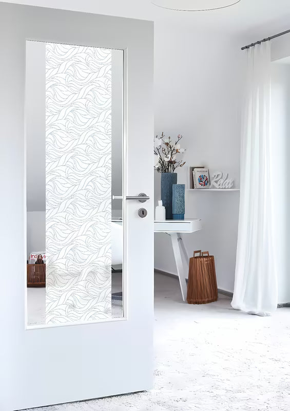 Mat prozirna statička folija d-c-fix za staklene površine pro više privatnosti bez ljepila