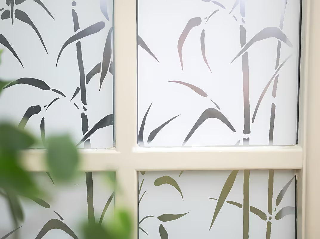 Prozirna statička folija d-c-fix Bamboo za tuš kabina