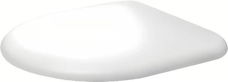 Bijela WC daska Duravit Architec od duroplasta s čeličnim šarkama i skidivim pričvršćenjem