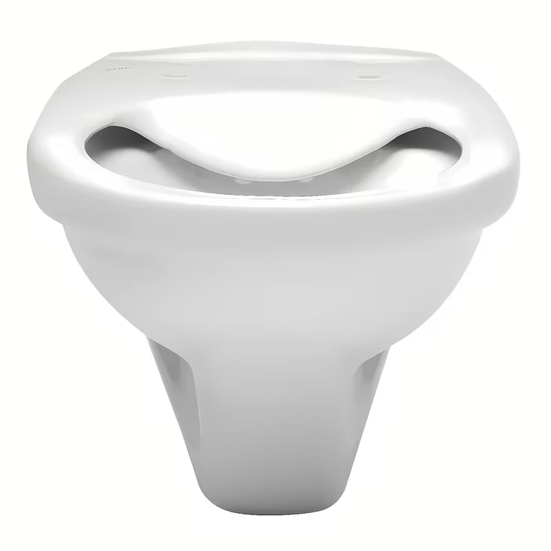 Bijeli viseća WC školjka Fayans Neo bez sustava za ispiranje sa stražnjim odvodom