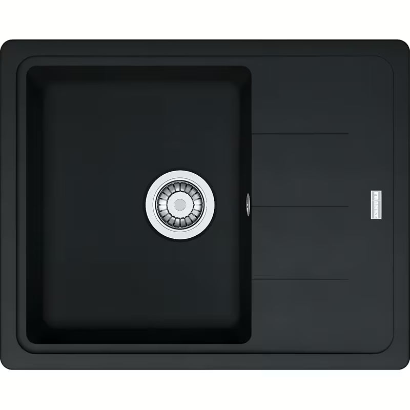 Granitni sudoper Franke BFG 611-62 s reverzibilnim ocjeđivačem u mat crnoj boji