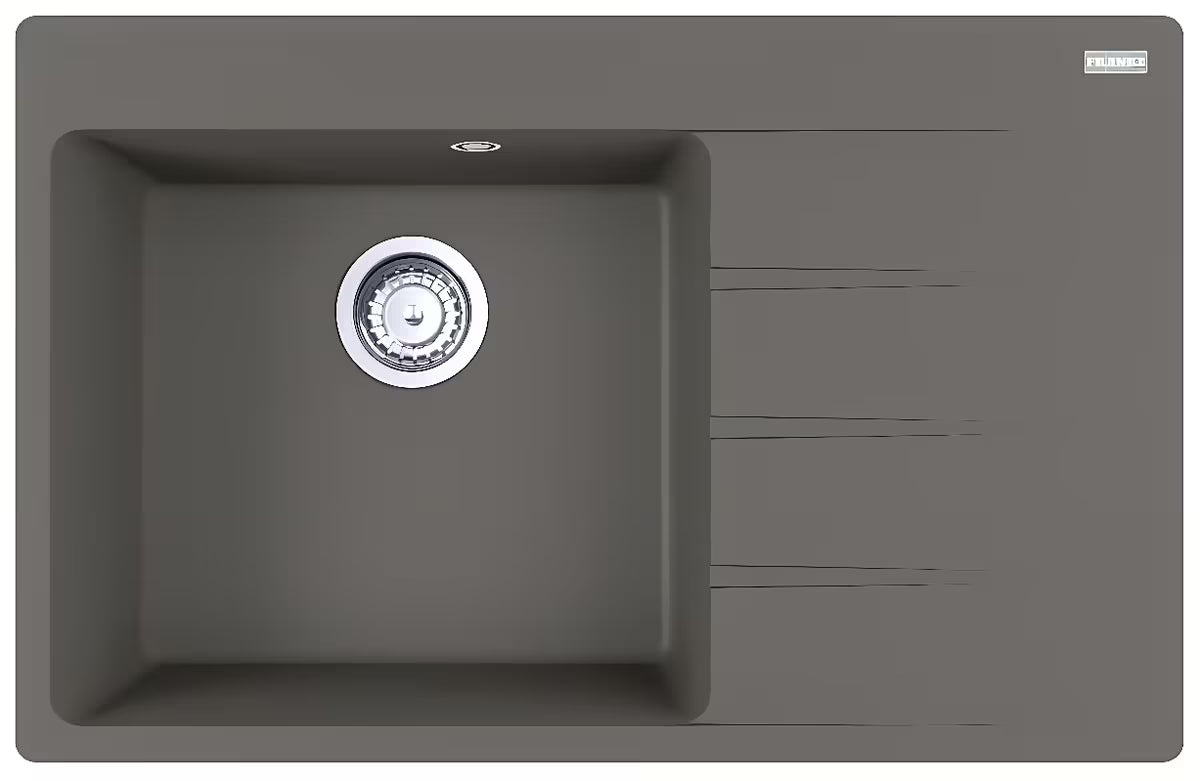 Granitni sudoper Franke CNG 611-78 s ocjeđivačem desno u boji aluminium