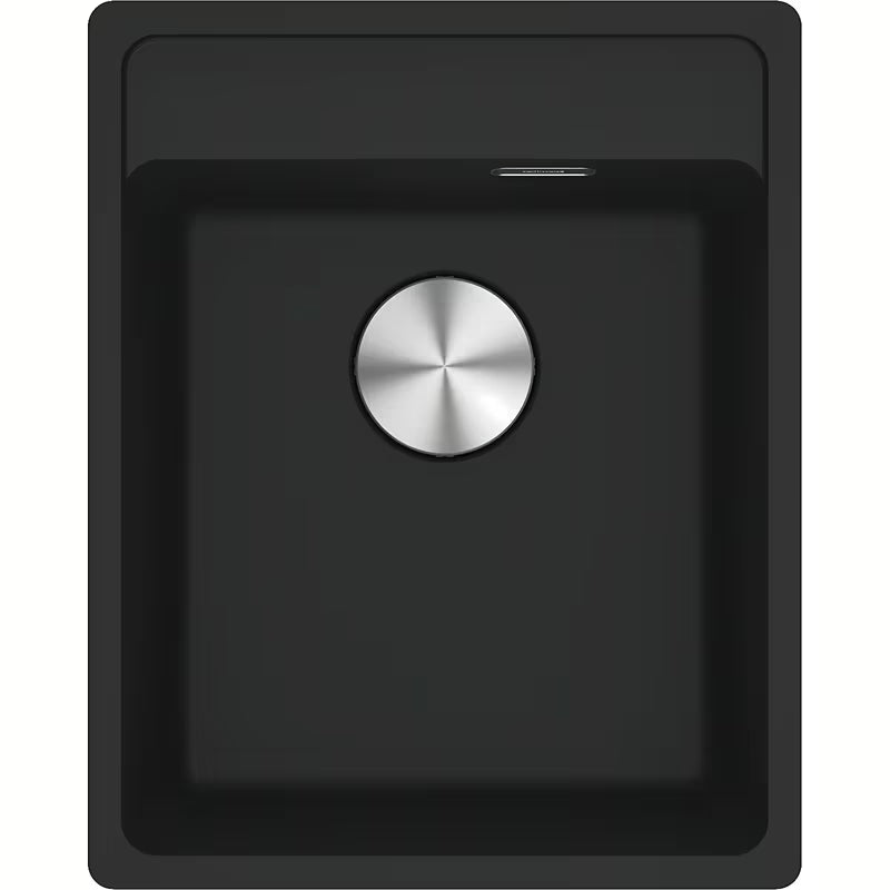 Mat crni fragranitni sudoper Franke Maris bez ocjedne plohe pro za gornju ugradnju.
