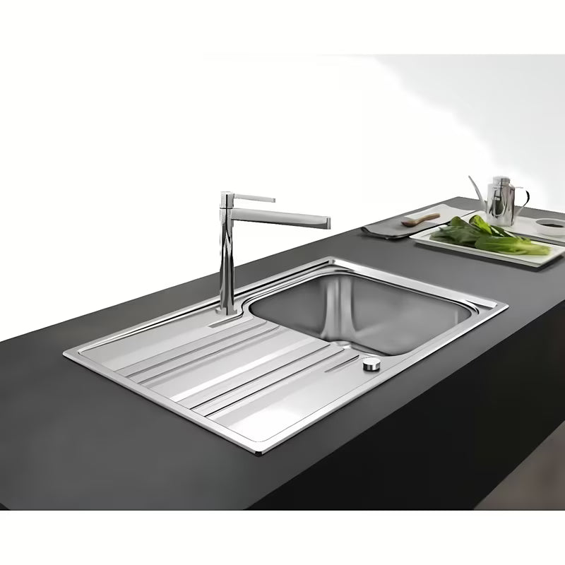 Inox sudoper Franke SRX 611-86 s reverzibilnim ocjeđivačem, pro ugradnja na radnu ploču