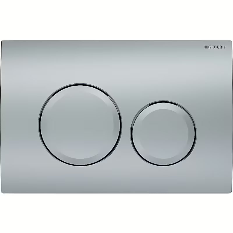 Tipka za Aktiviranje Geberit Delta20 u mat krom izvedbi pro ugradbeni vodokotlići Geberit Delta.