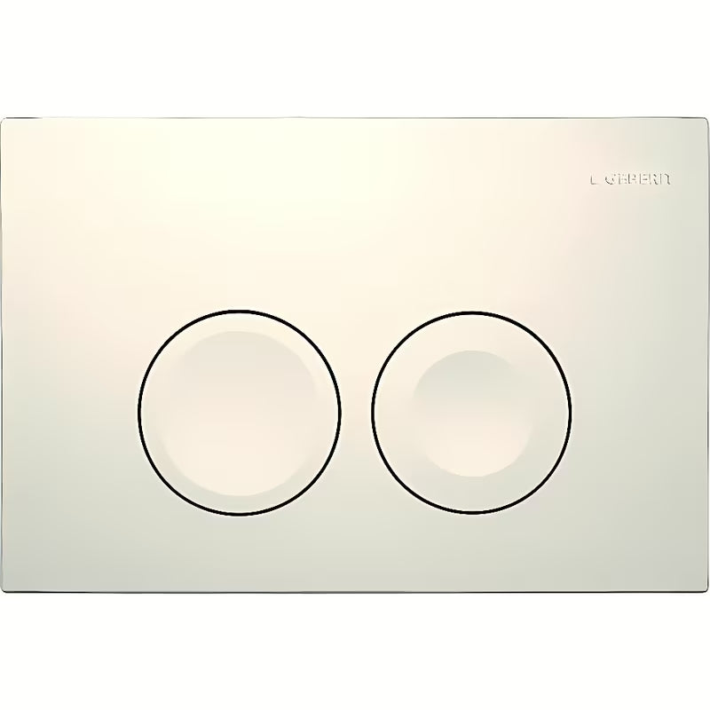 Tipka za Aktiviranje Geberit Delta25 u alpsko bijeloj boji pro za ugradbene vodokotliće Geberit Delta