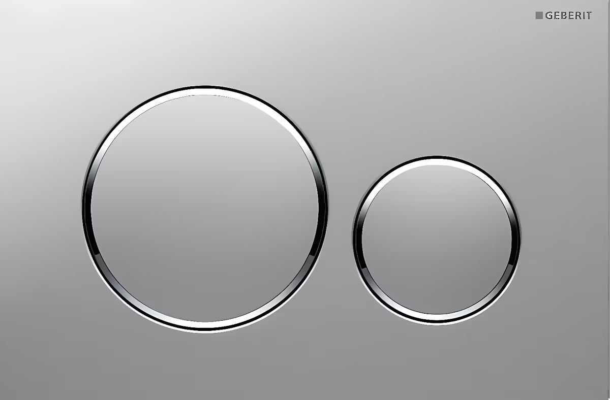 Geberit Sigma20 tipka za aktiviranje od nehrđajućeg čelika pro za ispiranje podžbuknih vodokotlića Geberit Sigma