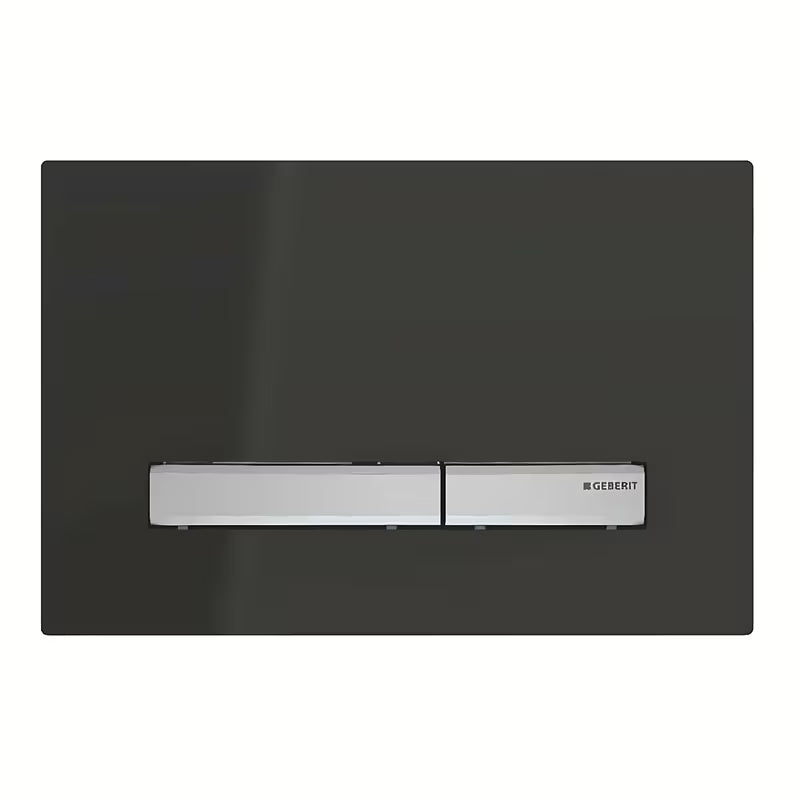 Geberit Sigma50 tipka za aktiviranje u crnoj boji s kromiranim tipkama pro za module Geberit Sigma